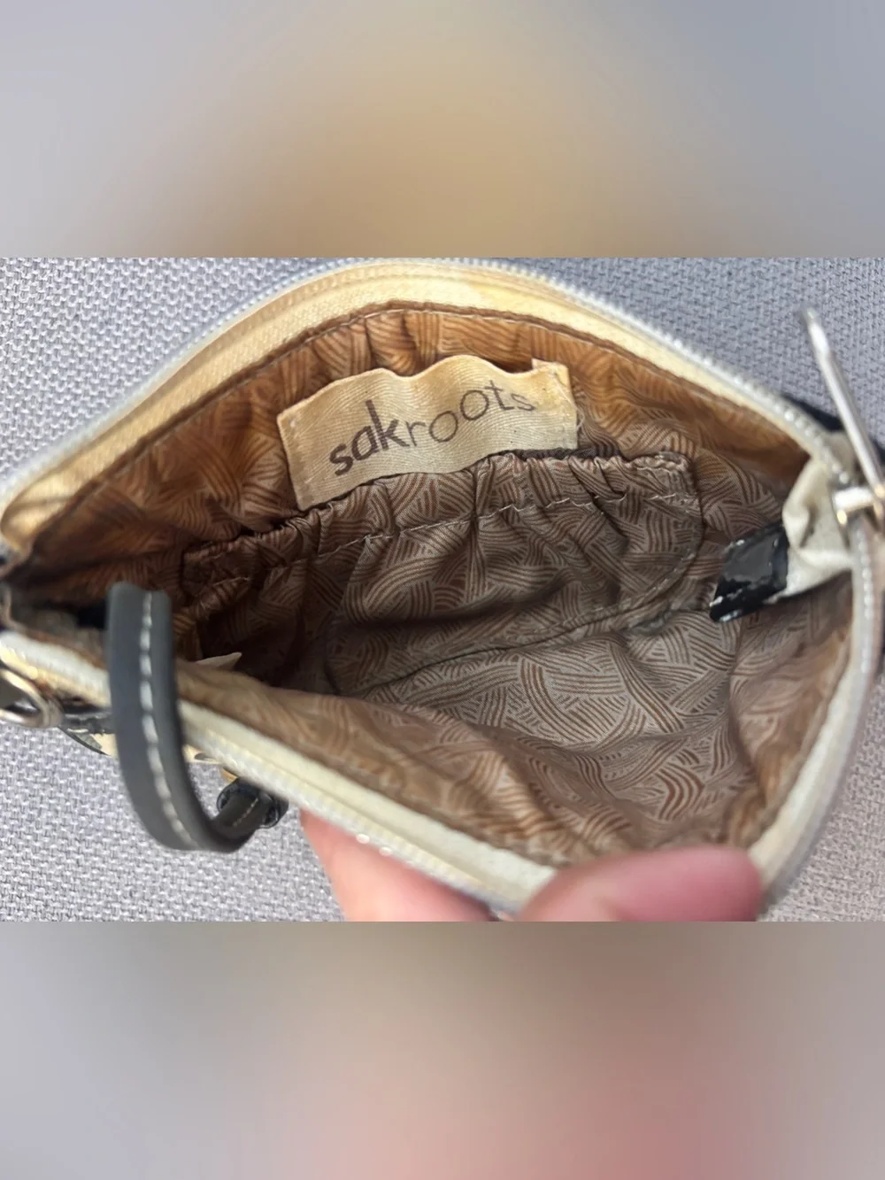 Sakroots canvas crossbody